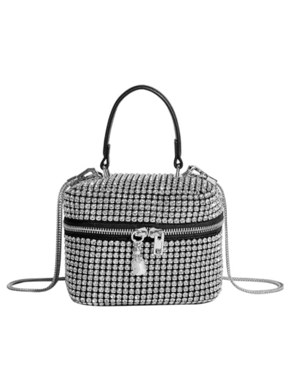 Rhinestone Clutch Purses for Women Sparkly Evening Bag Shiny Handbag